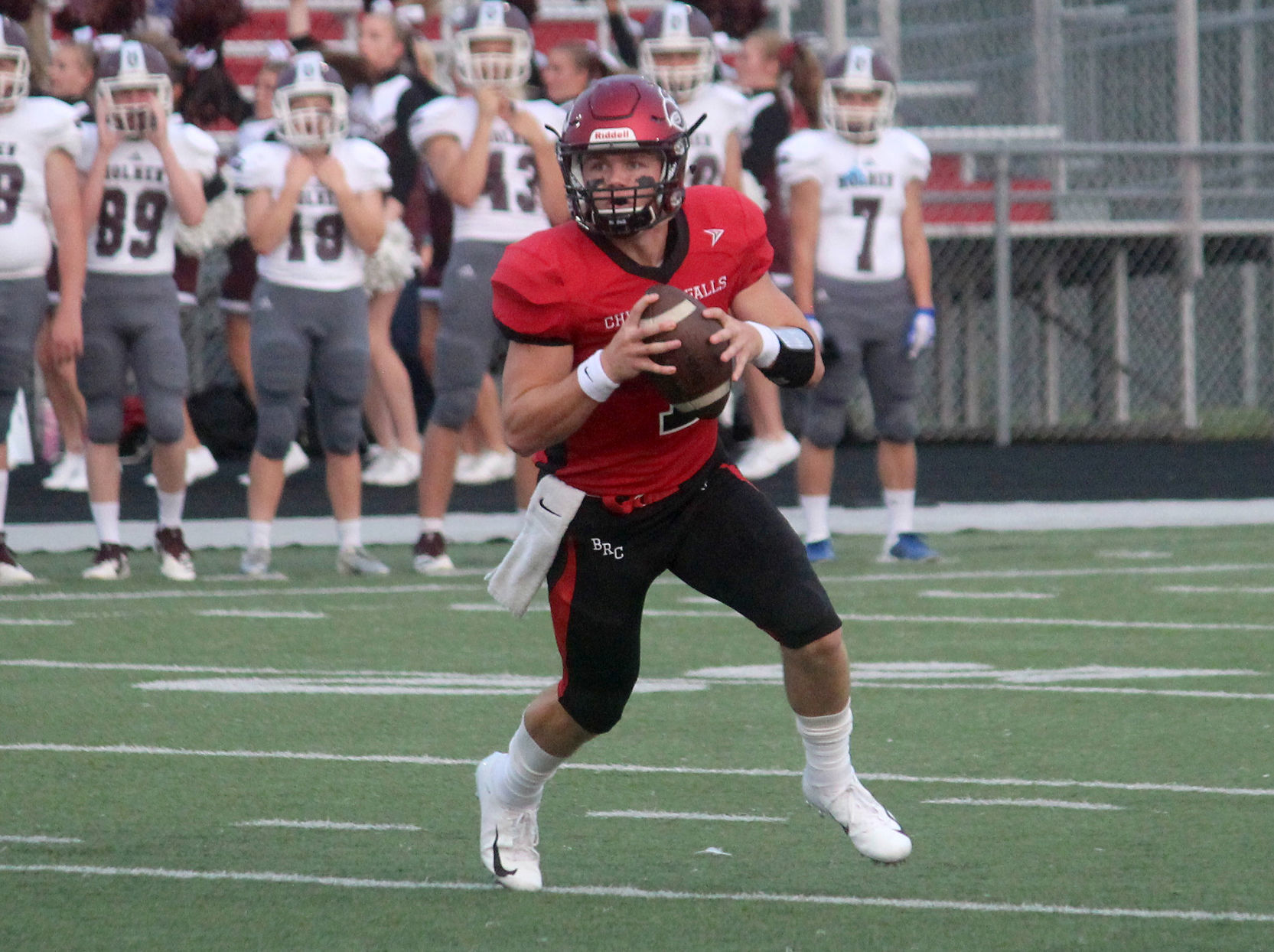 Holmen at Chi-Hi football 8-17-18